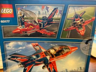 LEGO City 60177 Airshow Jet Set 87pcs Dented Packaging 2
