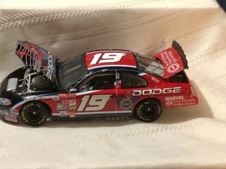 Nascar Diecast 1/24 19 Casey Atwood Ultimate Spiderman 2001 Dodge Intrepid R/t
