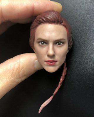 1/6 Black Widow 7.  0 Head Sculpt Scarlett Johansson For 12  Action Figure Doll