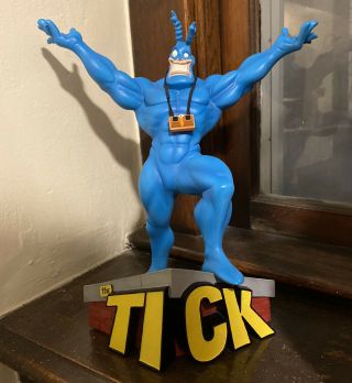 Sideshow Exclusive The Tick Statue Electric Tiki Designs Limited 36/100 90s Fox