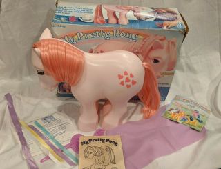 Vintage My Pretty Pony Peachy Pink My Little Pony Mlp