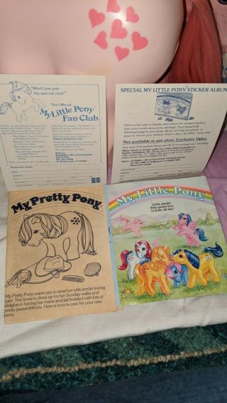 Vintage My Pretty Pony Peachy Pink My Little Pony MLP 5