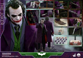 The Joker Quarter Scale Figure By Hot Toys