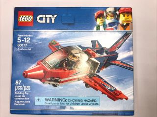 Lego City Airshow Jet 60177 Ages 5 - 12 87 Piece Set 2