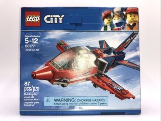 Lego City Airshow Jet 60177 Ages 5 - 12 87 Piece Set 3