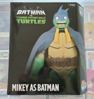 Batman Vs Teenage Mutant Ninja Turtles Mikey As Batman Sdcc 2019
