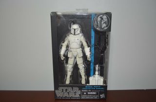 Hasbro Star Wars 6 " The Black Series Boba Fett Prototype Armor Figure Blue Box