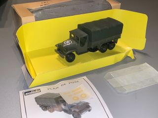 Stored Solido 1:50 Gmc Truck Us Army Ww2 Wwii Diesel Camion General Motors