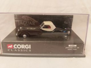 Corgi Classics 1.  43 Scale 03001 Jaguar Xk 120 Soft Top