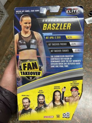 Wwe Mattel Elite Shayna Baszler Figure.  Fan Takeover Exclusive 2
