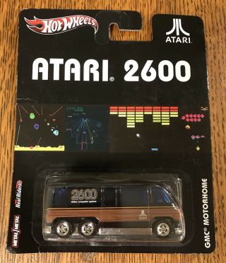 Hot Wheels Atari 2600 Gmc Motorhome Diecast Car Pop Culture