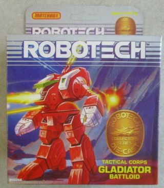 Vintage 1985 Matchbox Robotech Tactical Corps Gladiator Battloid Figure