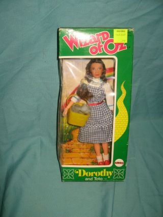 Vintage 1974 Mego 8 " Wizard Of Oz Doll Dorothy Bl10