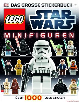 Fachbuch Lego® Star Wars™ Minifiguren,  Das Große Stickerbuch,  1000 Sticker,