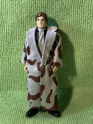 Vintage Kenner Star Wars Rotj Han Solo Trench Coat 1984 No Coo