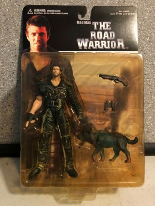 Mad Max W/ Dog From Mad Max The Road Warrior N2 Toys 2000 Htf Series 1