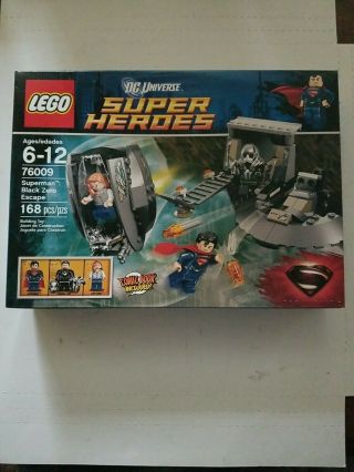 Lego Dc Universe Heroes Set 76009 Superman Black Zero Escape Man Of Steel