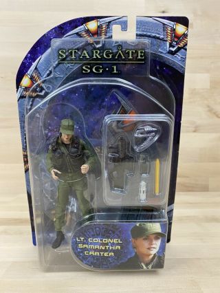 Lt Colonel Samantha Carter Stargate Sg - 1 Diamond Select Action Figure