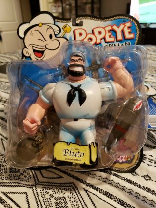 Popeye The Sailor Man Sailor Bluto Action Figure Mezco Toys