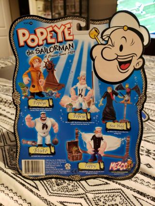 Popeye The Sailor Man Sailor Bluto Action Figure Mezco Toys 2