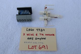 Lego Star Wars 4484 Mini X - Wing Fighter & Tie 99 Complete