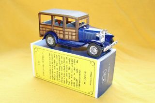 Matchbox Yesteryear Y21 1930 Ford Model A Woody - Code 3 (d82)