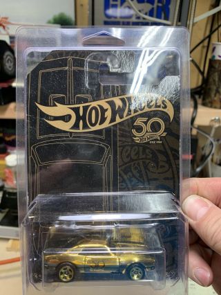Hot Wheels 50th Anniversary Black And Gold 