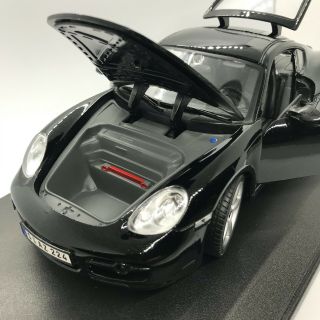 Porsche Cayman S Black By Maisto,  1/18 Die Cast Model - No Box