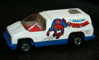 1978 Hot Wheels Scene Machines - Spider - Man Van -