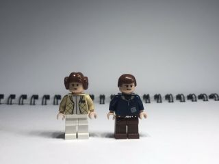 Lego Star Wars Han Solo & Leia From Set 4504
