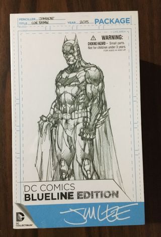 Dc Comics Blueline Edition Batman 2015 Sdcc Exclusive By Jim Lee Misb