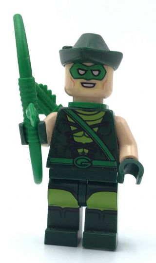 Lego Green Arrow Minifigure Heroes Batman Movie Authentic Cmf Series Fig
