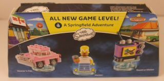 LEGO DIMENSIONS THE SIMPSONS HOMER ' S CAR HOMER TAUNT - O - VISION LEVEL PACK. 3