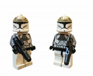Authentic Lego Star Wars Minifigure Clone Gunner Troopers 8014 8039 Figure
