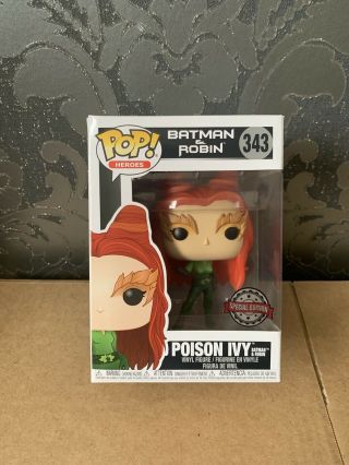 Funko Pop Dc - Batman And Robin - Poison Ivy Exclusive