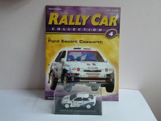 Boxed Deagostini 1:43 Rally Car Ford Escort Cosworth 1000 Lakes Rally 1994