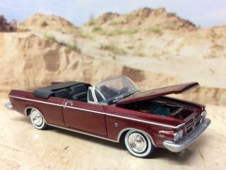 1964 64 Chrysler 300k Convertible In 1/64 Scale Limited Edition Tt4