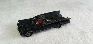 Vintage Corgi Batmobile With Batman Diecast Collectible