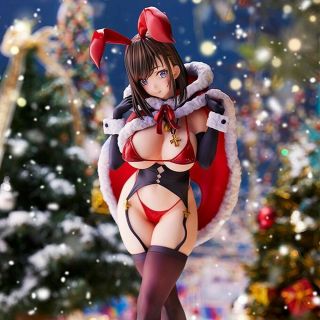 28cm 1/6 Scale Japan Anime Native Mataro Christmas Bunny Sxy Girl Figure