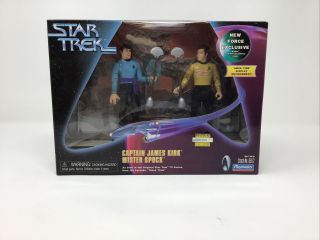 1999 Star Trek Captain James Kirk And Spock Amok Time Display By Playmates