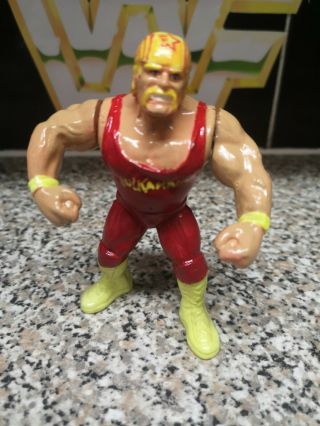 Wwf Wwe Hasbro Custom Hulk Hogan Mail Away Wrestling Figure Wcw Mattel