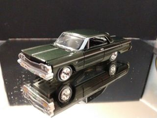 1964 64 Chevrolet Chevy Impala Adult Collectible 1/64 Scale Limited Edition Grn