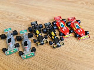 Very Rare Vintage Majorette Racing Cars X6 Made In France