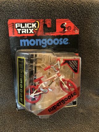 Rare Flick Trix Retro”team Mongoose " Die - Cast Bmx Bicycle -