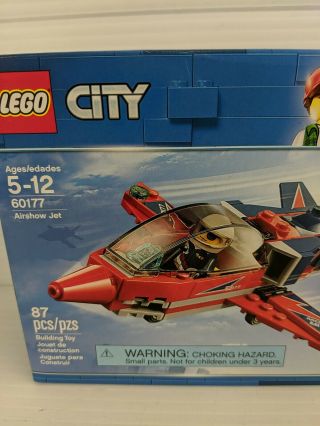 LEGO City Airshow Jet Building Kit 60177 (87 Piece) - Factory 2