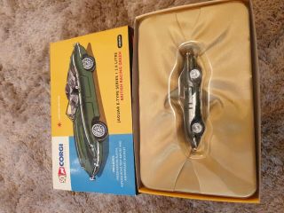 Corgi 1:43 Jaguar E Type 3.  8 Limited Edition In Presenting Box And Booklet