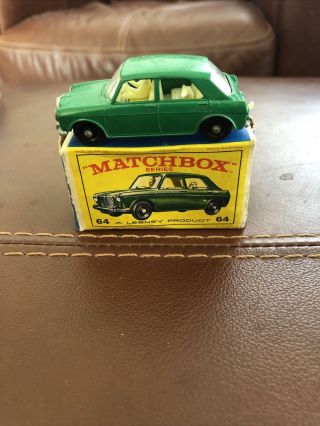 Vintage Matchbox Lesney No.  64 M.  G.  1100 (green)