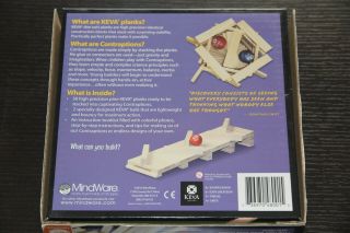 Keva 50 wooden Planks Building toy,  bridges & structures MindWare 2