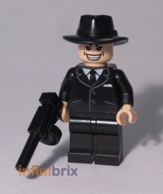 Lego Shanghai Gangster Minifigure (grin) Custom For Indiana Jones Cus130