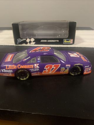John Andretti 1996 37 K - Mart/Little Caesars Autographed Revell 1:24 Diecast 3